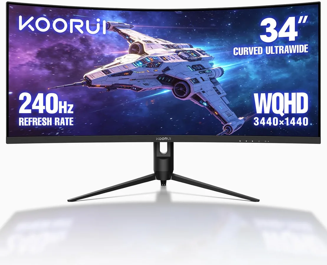 La carrera del refresco llega a los ultrawide: ya hay modelos de 34 pulgadas a 240Hz